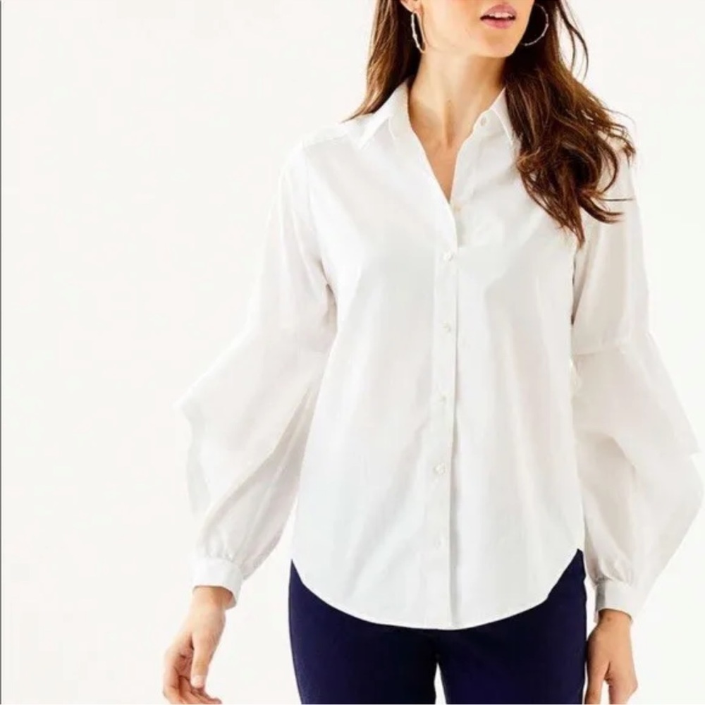 LILLY PULITZER button down shirt